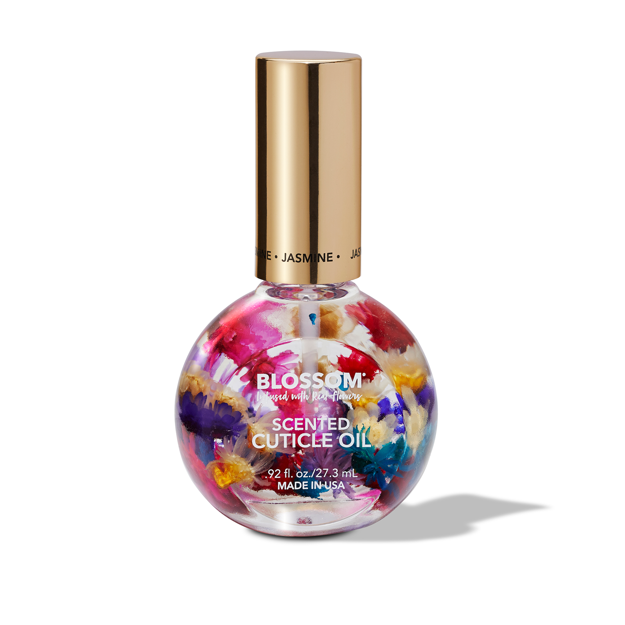 ドライフラワー入りコスメ orange 3点セット[ネイルオイル＆リップグロス＆デュオリップグロス] BLOSSOM（ブロッサム）の